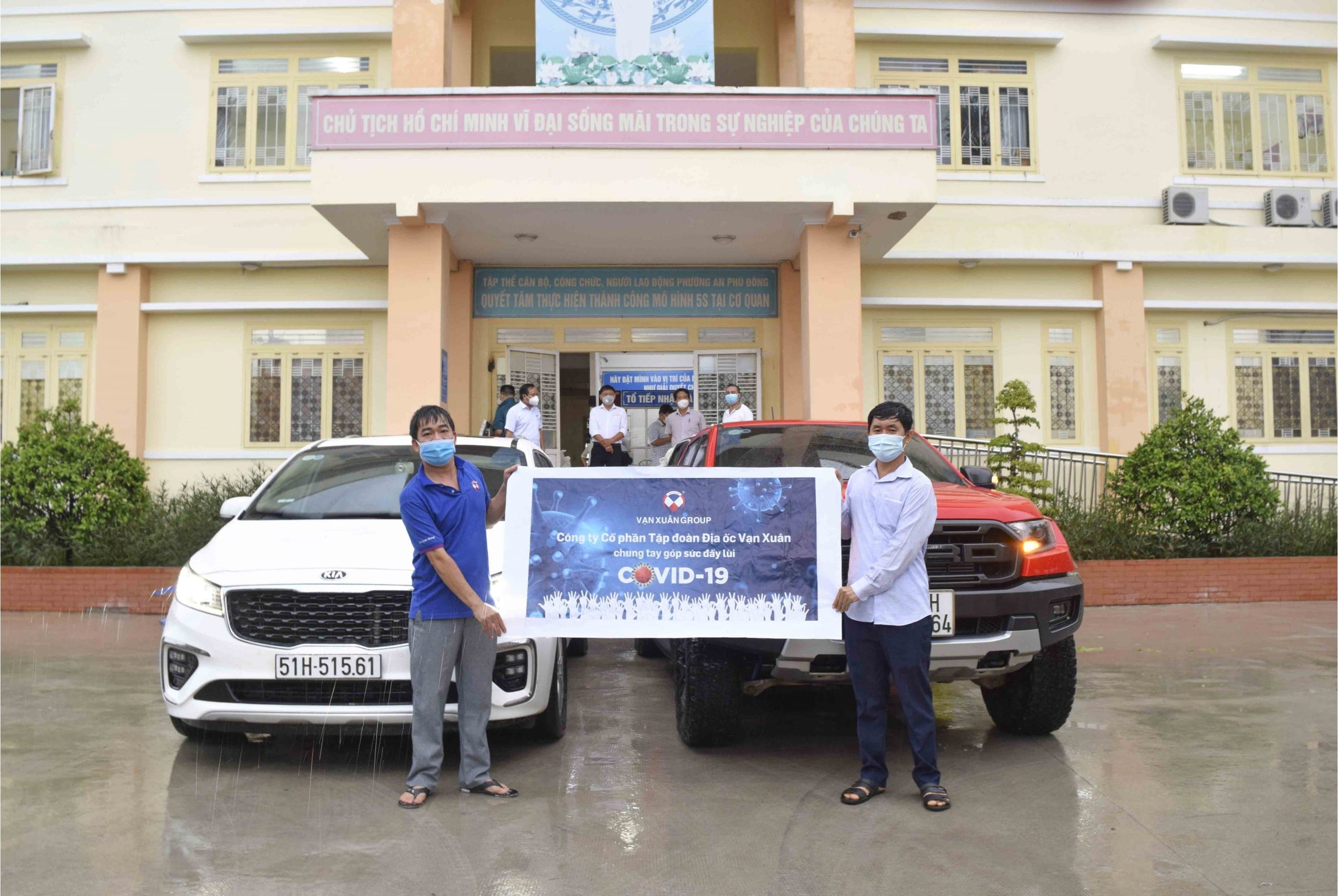 VAN XUAN GROUP CHUNG TAY GÓP SỨC ĐẨY LÙI COVID 19