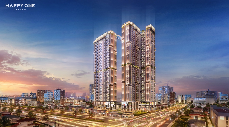 Sức hút mạnh mẽ của căn hộ view nội khu Happy One - Central